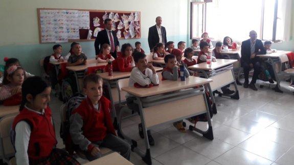 İlçemiz Şabanözü Şehitler İlkokulunu Ziyaret