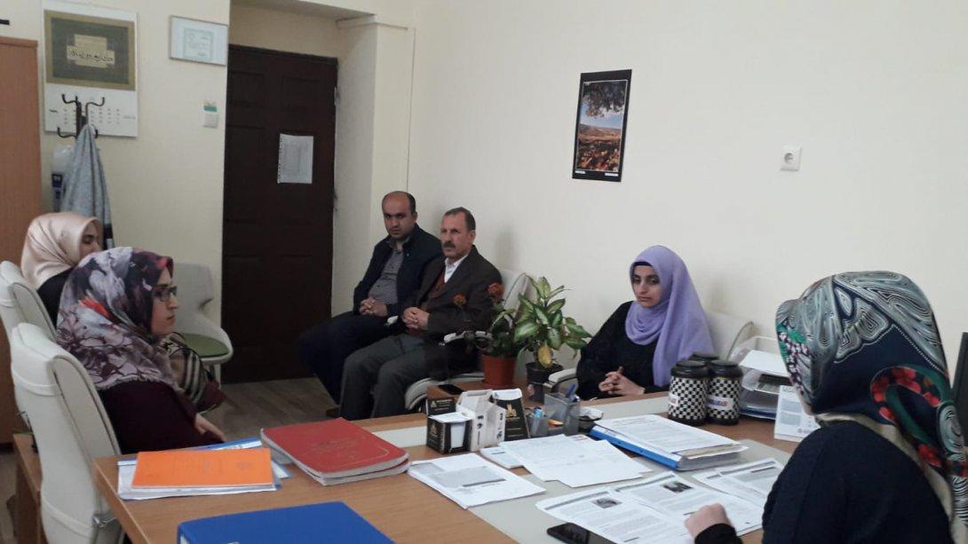 Mayıs Ayı Din Kültürü ve Ahlak Bilgisi Öğretmenleri Gelişim Programı Toplantısı Yapıldı