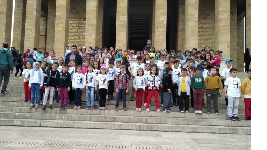 Şehitler İlkokulu Öğrencileri Başkent Ankara'da